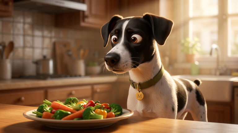 verduras para perros