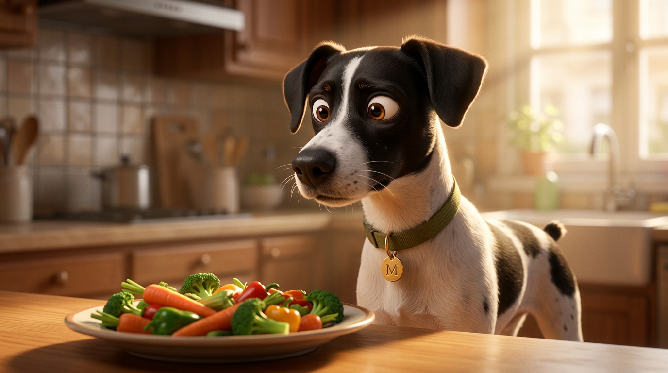 verduras para perros